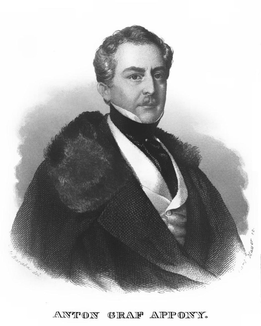 Count Anton Apponyi, Haydn’s friend who commissioned three string quartets.