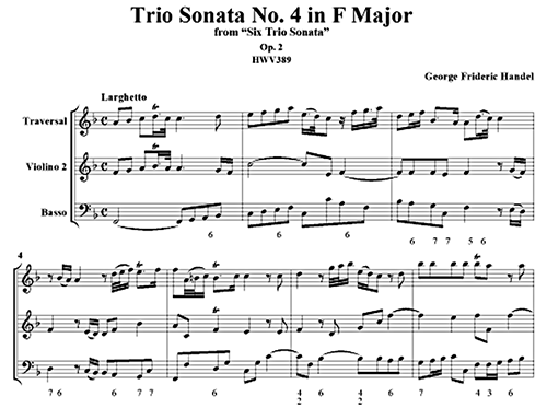 Trio Sonata No. 4 in F Major